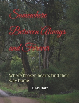 Paperback Somewhere Between Always and Forever: Where broken hearts find their way home Book
