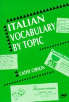 Paperback Italian Vocabulary by Topic Book