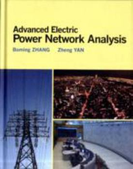 Hardcover Advanced Electric Power Network Analysis Book
