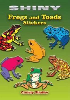 Paperback Shiny Frogs and Toads Stickers Book