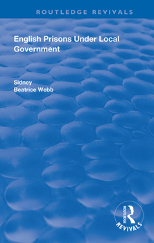 Paperback English Prisons Under Local Government Book
