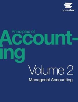 Hardcover Principles of Accounting, Volume 2: Managerial Accounting Book