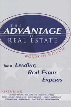 Hardcover The Advantage of Real Estate Book