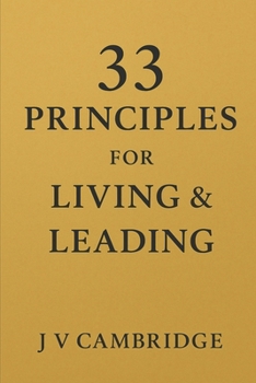Paperback 33 Principles for Living & Leading Book