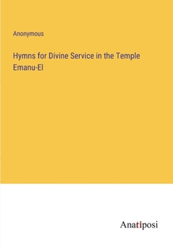 Paperback Hymns for Divine Service in the Temple Emanu-El Book