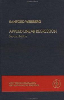 Hardcover Applied Linear Regression Book