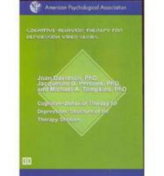 DVD Cognitive-Behavior Therapy for Depression [Videorecording] Book