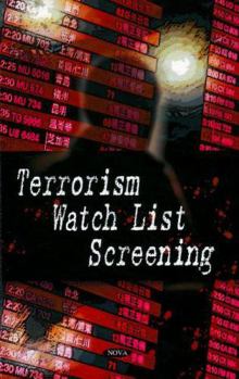 Hardcover Terrorism Watch List Screening Book