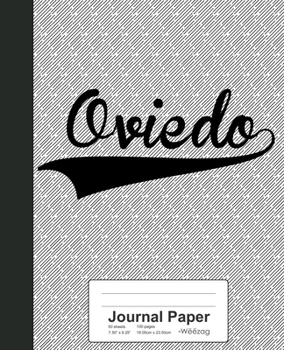 Paperback Journal Paper: OVIEDO Notebook Book