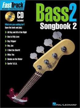 Paperback Fasttrack Bass Songbook 2 - Level 2 Book/Online Audio Book