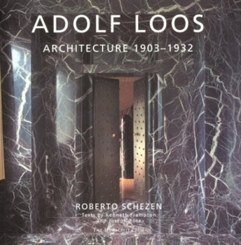 Paperback Adolf Loos: Architecture 1903-1932 Book