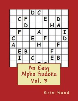 Paperback An Easy Alpha Sudoku Vol. 3 Book