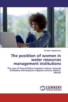 Paperback The posititon of women in water resources management institutions Book