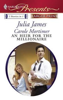 Mass Market Paperback An Heir for the Millionaire: An Anthology [Large Print] Book