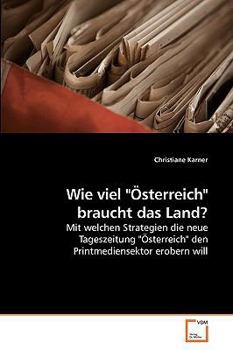 Paperback Wie viel "Österreich" braucht das Land? [German] Book