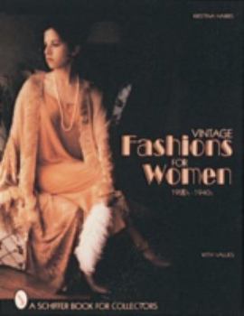 Paperback Vintage Fashions for Women: 1920s-1940s Book