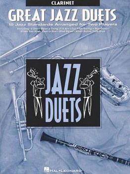 Paperback Great Jazz Duets: Clarinet Book