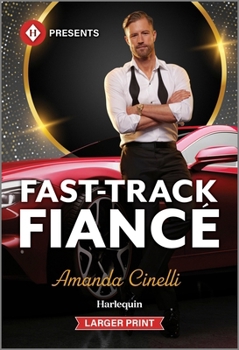 Mass Market Paperback Fast-Track Fiancé [Large Print] Book