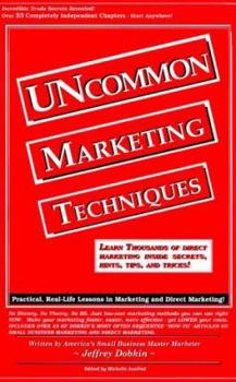 Paperback Uncommon Marketing Techniques Book