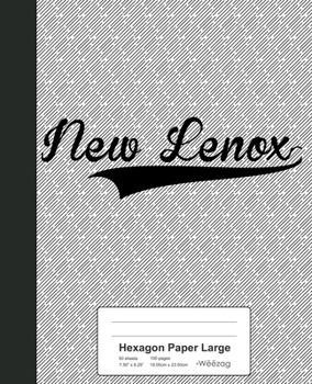 Paperback Hexagon Paper Large: NEW LENOX Notebook Book