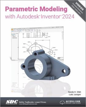 Paperback Parametric Modeling with Autodesk Inventor 2024 Book