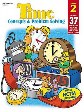 Paperback Time: Concepts & Problem Solving Grade 2 Book