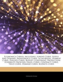 Paperback Articles on Economics Curves, Including: Lorenz Curve, Supply and Demand, Indifference Curve, Is/LM Model, Hubbert Curve, Phillips Curve, Budget Const Book