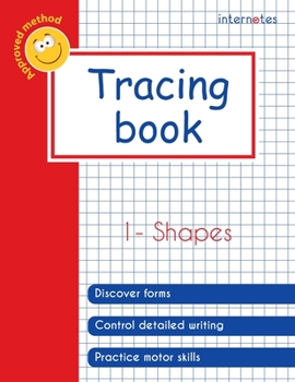 Paperback Tracing book - 1 - Shapes Book