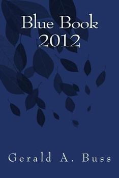 Paperback Blue Book 2012 Book