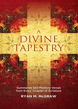 Paperback A Divine Tapestry: Summaries and Memory Verses from Every Chapter of Scripture Book