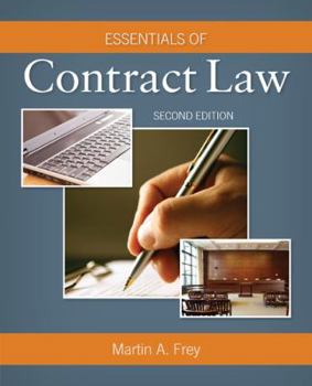 Paperback Essentials of Contract Law Book