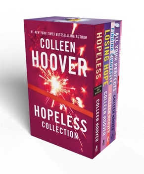 Cover for "Colleen Hoover Hopeless Boxed Set: Hopeless, Losing Hope, Finding Cinderella, All Your Perfects, Finding Perfect - Box Set"