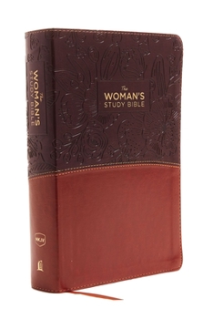 Imitation Leather The NKJV, Woman's Study Bible, Fully Revised, Imitation Leather, Brown/Burgundy, Full-Color: Receiving God's Truth for Balance, Hope, and Transformati Book