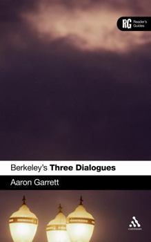 Paperback Berkeley's 'Three Dialogues': A Reader's Guide Book