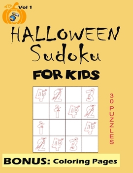 Paperback Me Time Halloween Sudoku For Kids - Vol 1 Book