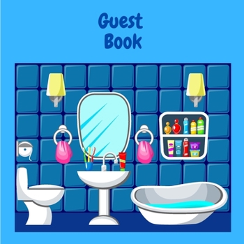 Paperback Bathroom Guest Book