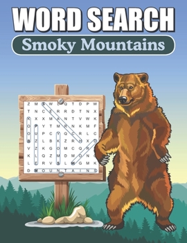 Paperback Word Search Smoky Mountains: Large Print Word Find Puzzles [Large Print] Book