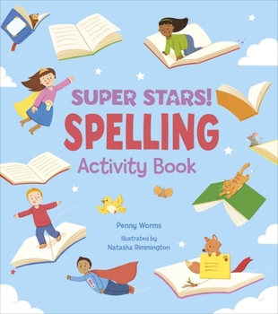 Paperback Super Stars! Spelling Activity Book