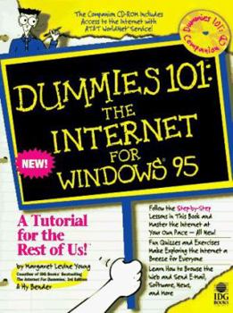 Paperback Dummies 101: The Internet for Windows 95 Book