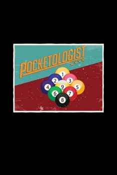 Pocketologist: 6x9 Billiards | blank with numbers paper | notebook | notes