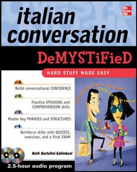 Paperback Italian Conversation Demystified [With CD (Audio)] Book