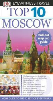 Paperback DK Eyewitness Top 10 Moscow Book