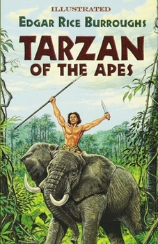 Paperback Tarzan of the Apes Illustrated Book