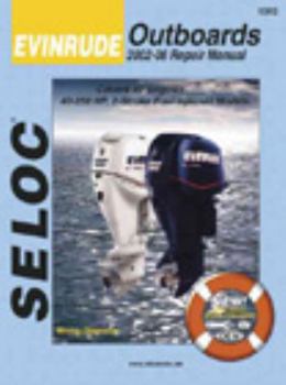 Paperback Evinrude Outboards 2002-06 Repair Manual: All Engines and Drives Book
