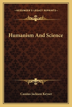 Paperback Humanism And Science Book