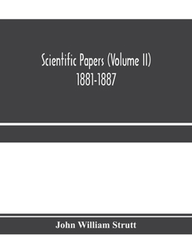 Paperback Scientific papers (Volume II) 1881-1887 Book