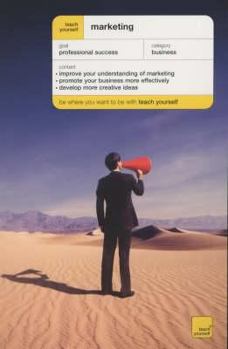 Hardcover Teach Yourself Marketing Book