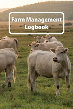 Paperback Farm Management Logbook: Livestock And Equipment Record For Farmers Business Companion Book