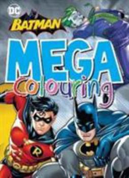 Paperback Batman Mega Colouring Book