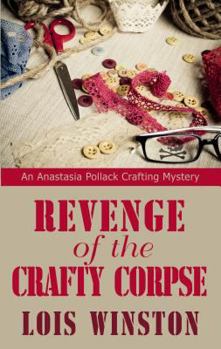 Hardcover Revenge of the Crafty Corpse [Large Print] Book